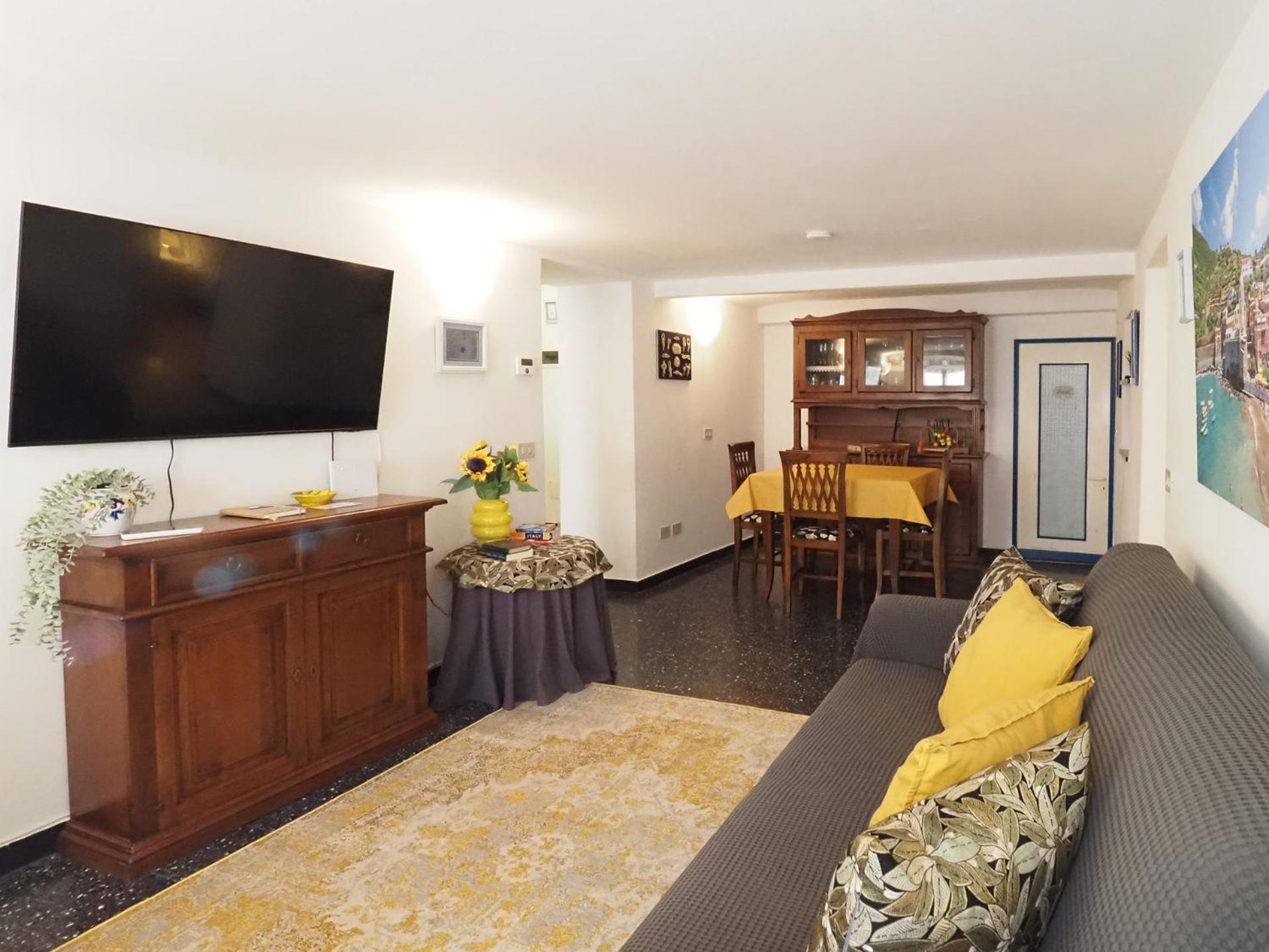 Mainetta Sea View Apartment With Ac เวอนาซซา ภายนอก รูปภาพ