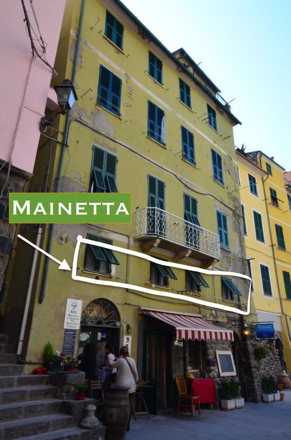 Mainetta Sea View Apartment With Ac เวอนาซซา ภายนอก รูปภาพ